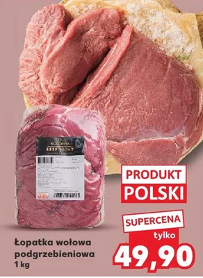 Łopatka wołowa podgrzebieniowa promocja w Kaufland