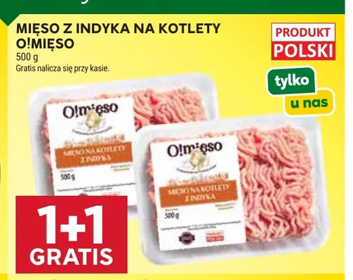 Mięso z indyka na kotlety O!mięso promocja w Stokrotka
