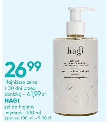 Żel do higieny HAGI żel do higieny intymnej, 300 ml promocja w Makro
