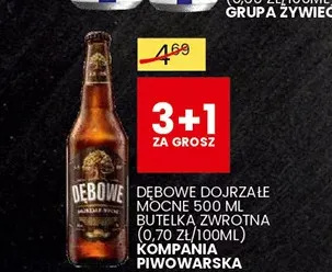 Piwo Dębowe Dojrzałe Mocne promocja w Wafelek