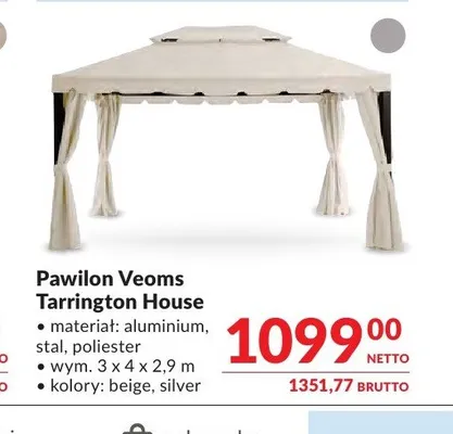 Pawilon Veoms Tarrington House promocja w Makro