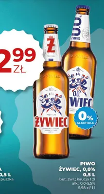 Piwo Żywiec Premium promocja w Duży Ben