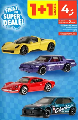 Samochodzik Hot Wheels promocja w Dealz
