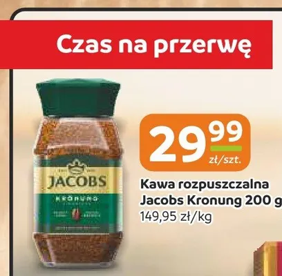 Kawa rozpuszczalna Jacobs Kronung promocja w Gama