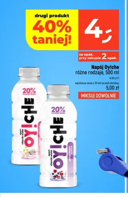 Napój Oy!che sport vitamin water mixed berry promocja w Dealz