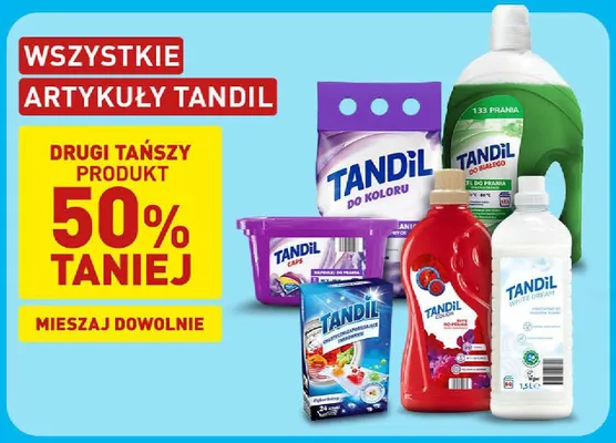 Koncentrat do płukania tkanin Tandil White Dream 50 prań promocja w Aldi