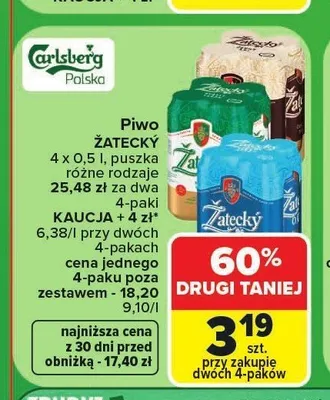 Piwo Žatecký promocja w Carrefour