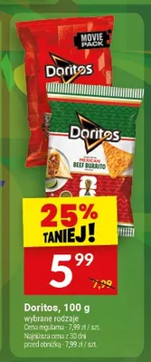 Chipsy Doritos Hot Corn promocja w Twój Market