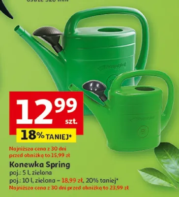 Konewka Spring promocja w Auchan