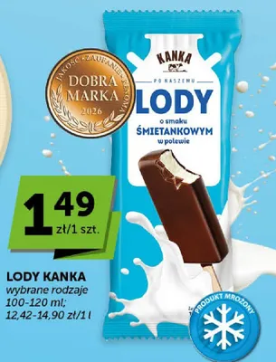 Lody wybrane rodzaje promocja w Euro Sklep