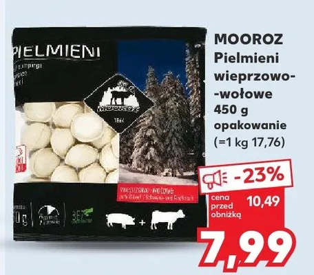 Pierogi wieprzowo-wołowe promocja w Kaufland