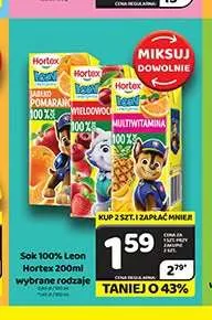 Sok Hortex Leon multiwitamina promocja w Delfin
