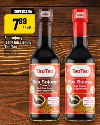 Sos sojowy jasny Tao promocja w POLOmarket