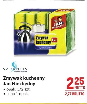 Zmywak kuchenny Jan Niezbędny promocja w Makro