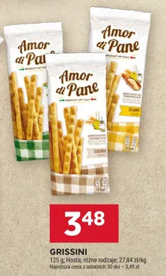 Grissini Amor di Pane classico promocja w Stokrotka