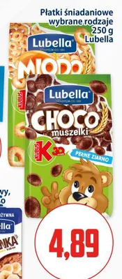 Płatki śniadaniowe Lubella Miodaki promocja w Kupiec