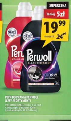 Płyn do prania Perwoll Black Detergent promocja w Arhelan