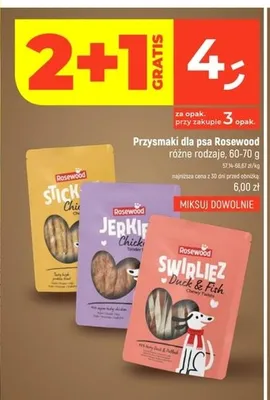 Przysmaki dla psa Rosewood Jerky Chicken promocja w Dealz