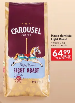 Kawa ziarnista Carousel Light Roast promocja w Makro