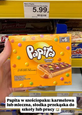 Baton karmelowy/mleczny  promocja w Dino