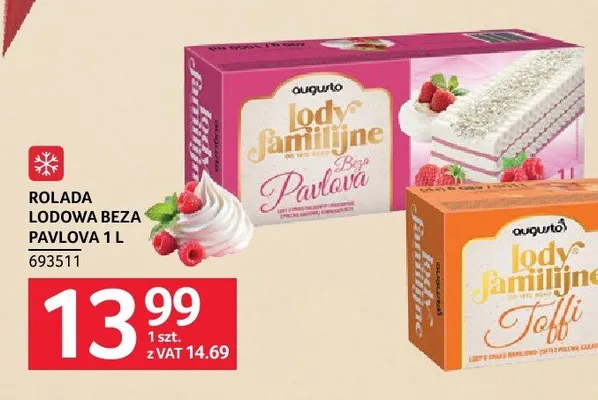 Rolada lodowa Augusto Beza Pavlova promocja w Selgros
