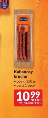 Kabanosy kruche Tarczyński promocja w Makro