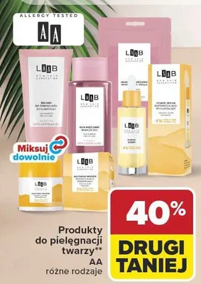 Produkty do pielęgnacji twarzy AA LAAB promocja w Carrefour Market