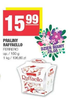 Praliny Raffaello Ferrero promocja w SPAR