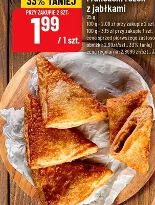 Francuski rożek z jabłkami promocja w POLOmarket