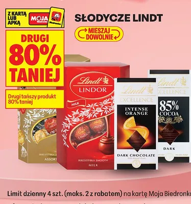 Czekolada 85% kakao promocja w Biedronka