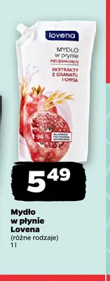 Mydło w płynie Lovena promocja w Netto