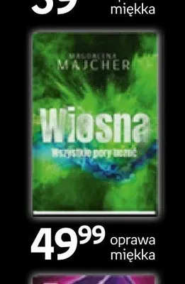 Książka Wiosna Magdalena Majcher promocja w Empik