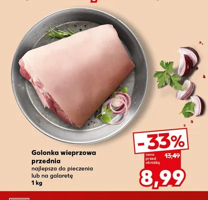 Golonka wieprzowa przednia promocja w Kaufland