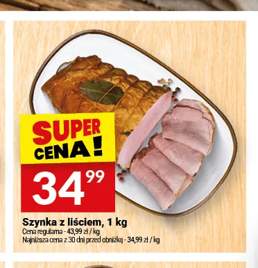 Szynka z liściem promocja w Twój Market