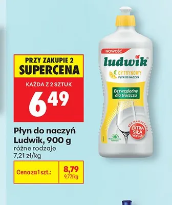 Płyn do naczyń Ludwik promocja w Biedronka
