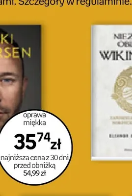 Książka Nieznane oblicze wikingów promocja w Empik