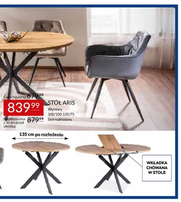 Stół Aris promocja w Abra Meble