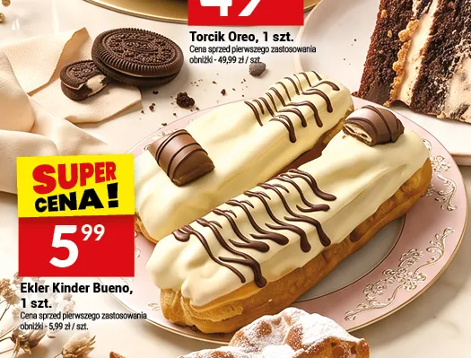 Ekler Kinder Bueno Białecki promocja w Twój Market