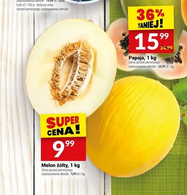 Melon żółty promocja w Twój Market
