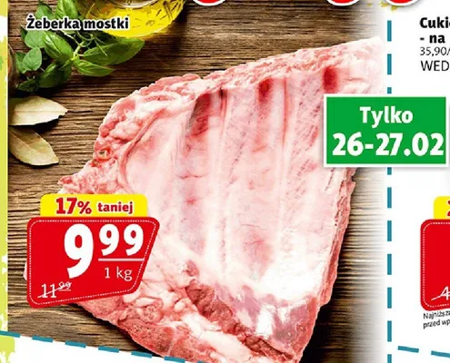 Żeberka mostki promocja w Prim Market