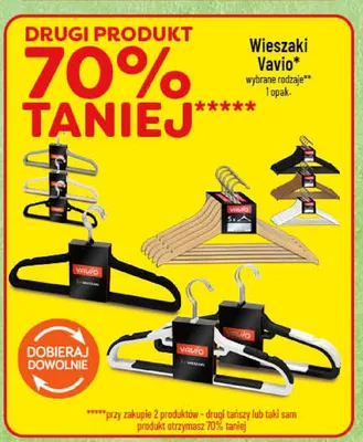 Wieszaki Vavio promocja w POLOmarket