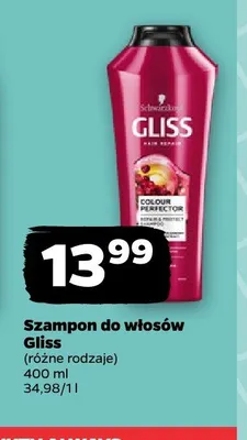 Szampon do włosów Gliss promocja w Netto