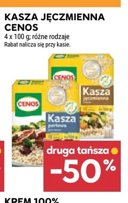 Kasza jęczmienna perłowa Cenos promocja w Stokrotka