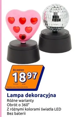 Lampa dekoracyjna - różne warianty promocja w Action
