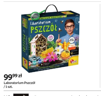 Zestaw edukacyjny Laboratorium Pszczół Genius Science Lisciani promocja w Empik