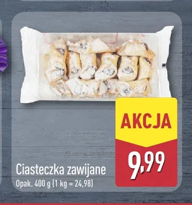 Ciasteczka zawijane promocja w Aldi