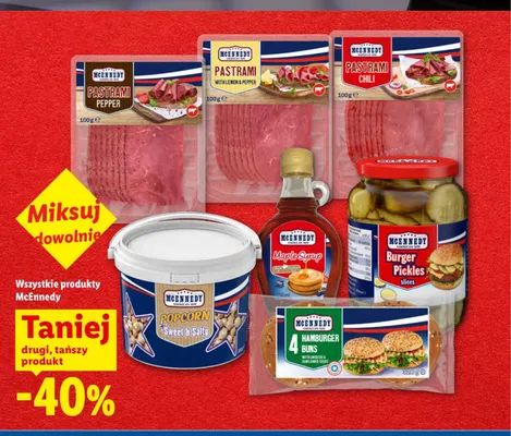 Pastrami z cytryną i pieprzem McEnnedy promocja w Lidl