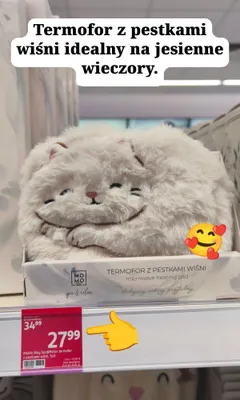 Termofor z pestkami wiśni MoMo Way Spa & Relax promocja w Rossmann
