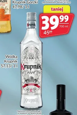 Wódka Krupnik promocja w Prim Market