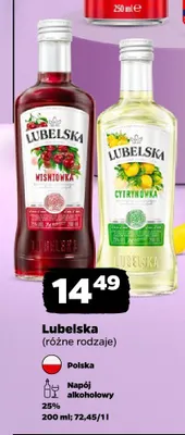 Napój alkoholowy Lubelska Cytrynówka promocja w Netto